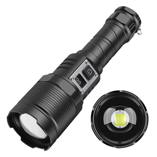 【ONLY USA】Crystal jade flashlight LED portable charging