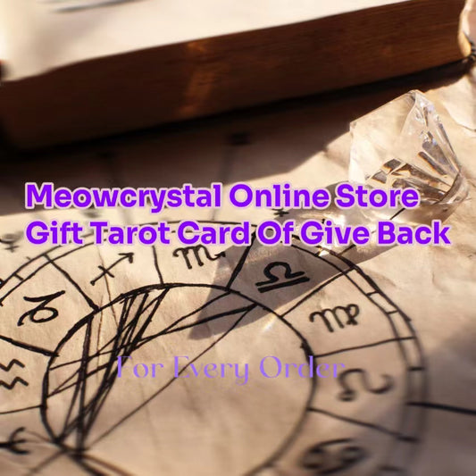 <Hot!> Meowcrystal Online Store Gift Tarot Card Of Give Back