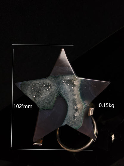 Druzy Agate Animal Carving – Sparkling Crystal Art, Unique Design, Cute Decor & Collectible. Natural Sparkle, Handcrafted Charm