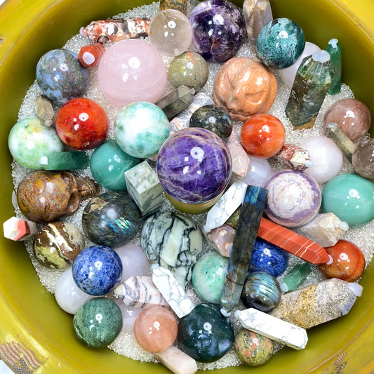 Meowcrystal Crystal Scoop Crystal Sphere Crystal Tower Free From Carving